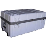 Parker Plastics Shipping Container Multiple Laptop Case LPT-SW3518-15 With 2 Recessed Edge Casters