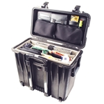 Pelican Protector Top Loader Case 1440 With Adjustable Padded Office Dividers and Lid Organizer